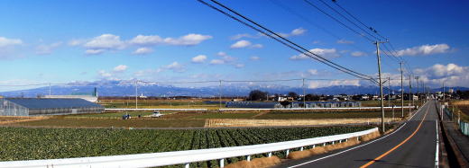 八丁河原　上里町　田園