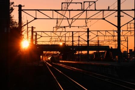 神保原駅　踏切　彩の丘クリニックの南